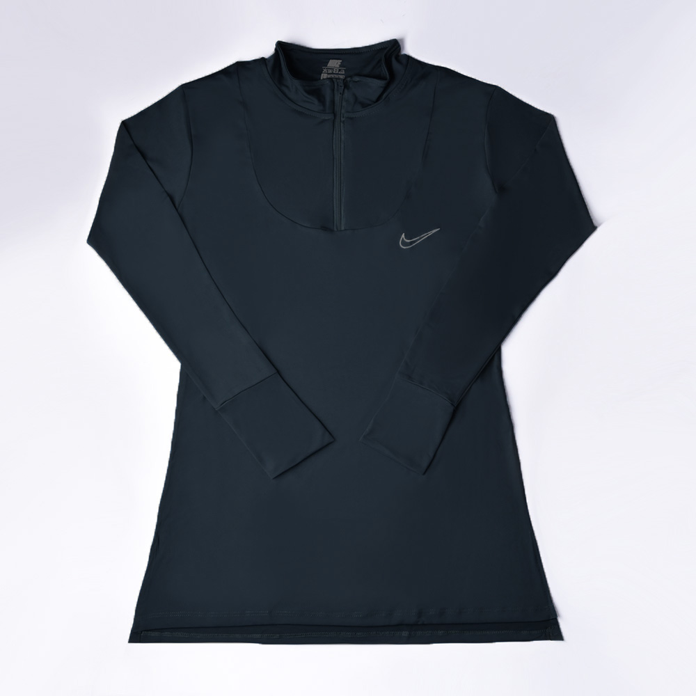 بلوز لانگ نیم زیپ نایکی/ بغل چاکدار مدل 10