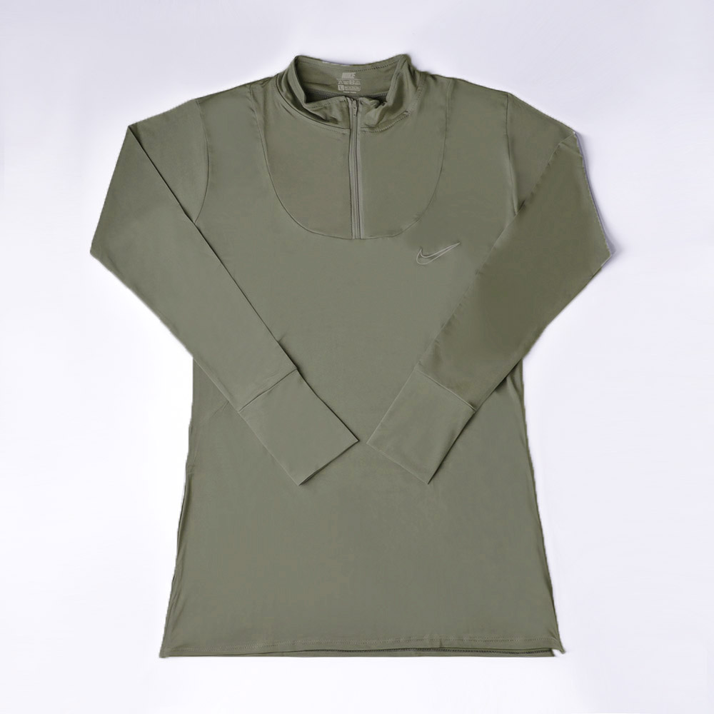 بلوز لانگ نیم زیپ نایکی/ بغل چاکدار مدل 10 - Image 5