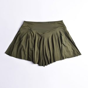 دامن پلیسه/ اسپاندکس ساده مدل 20023